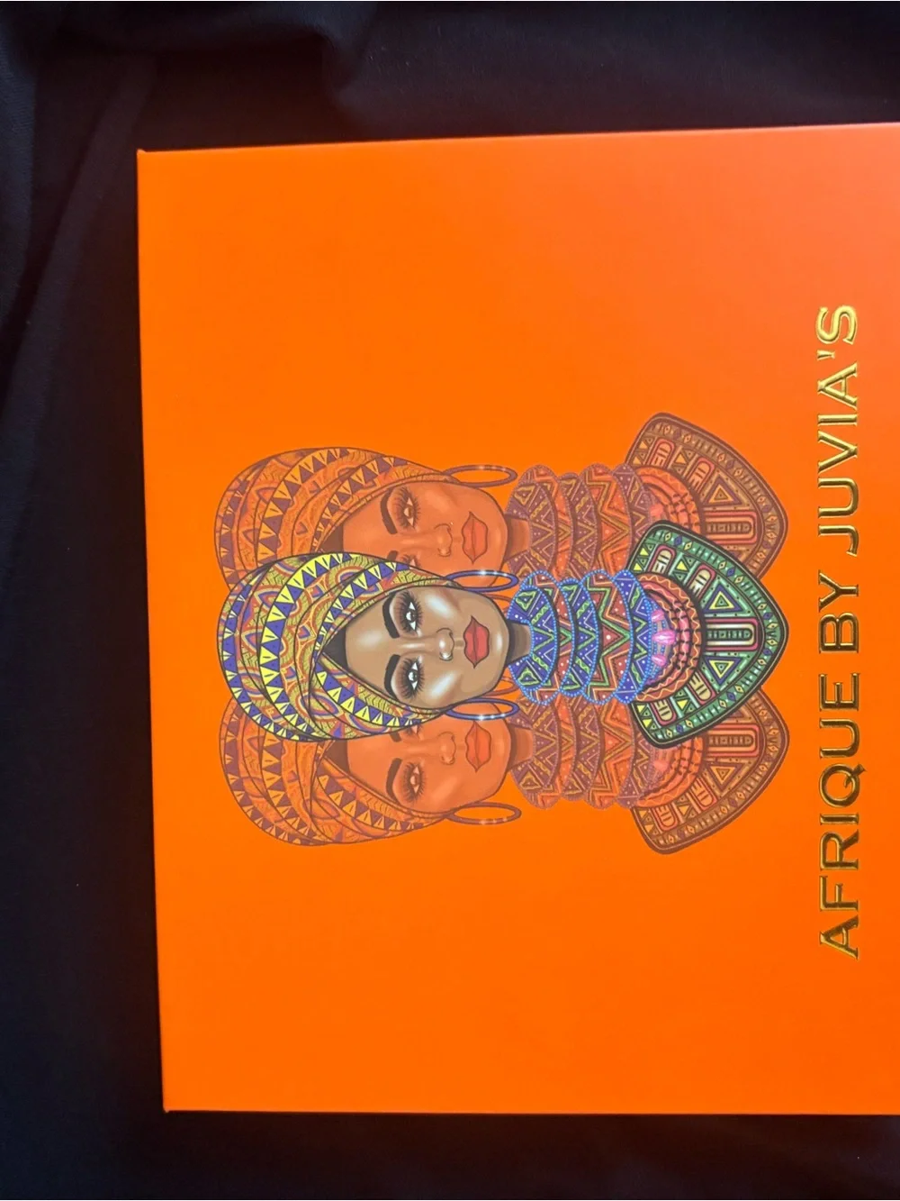 Afrique by Juvia's 12 Pot Eyeshadow Palette 0.63 OZ.